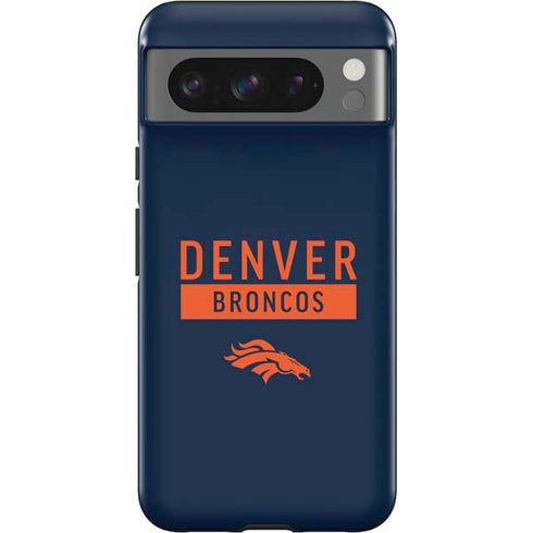 NFL Denver Broncos Blue Performance Series Google Pixel 8 Pro Impact Case